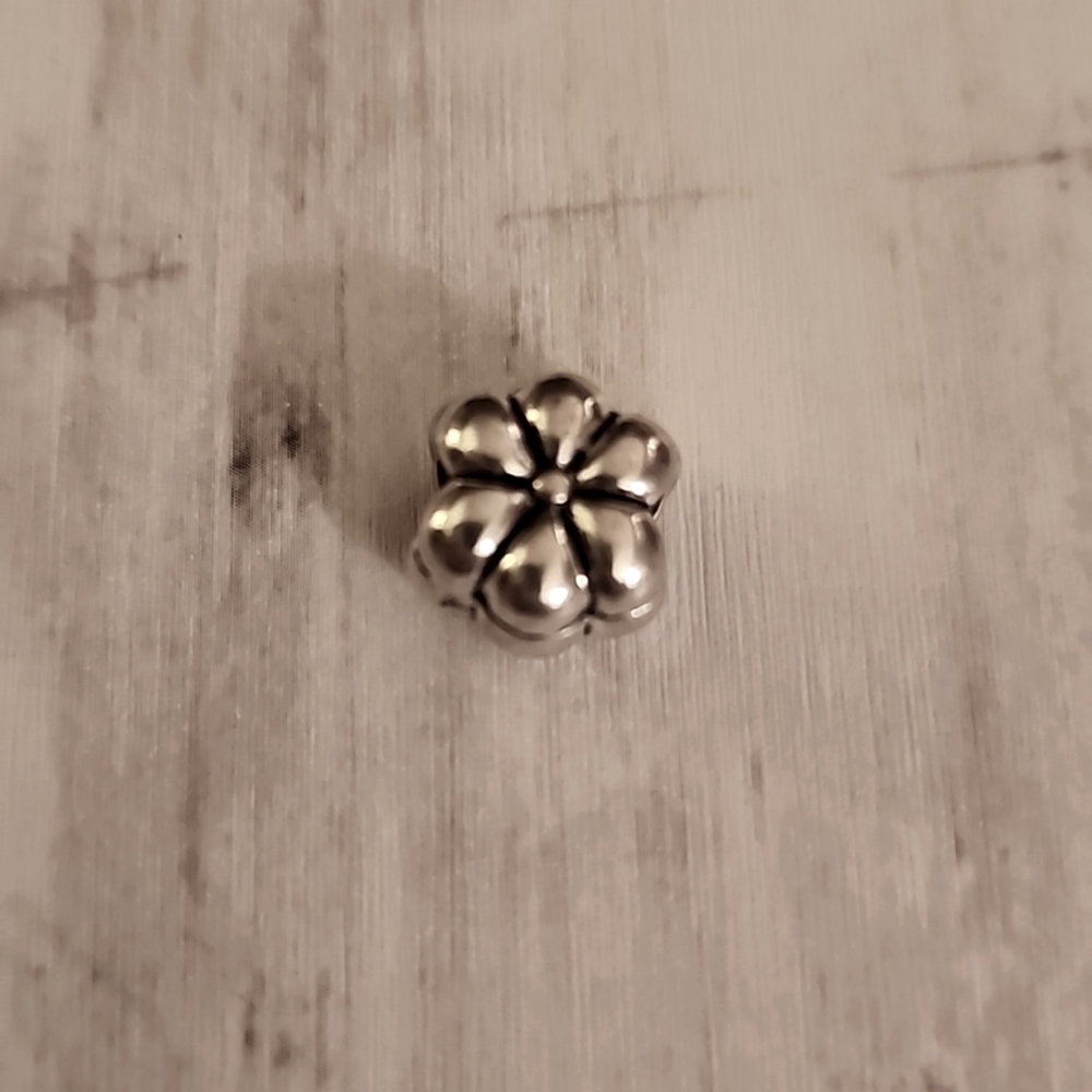 FLOWER  Charm for European Style Bracelets Fits Pandora Systems#2
